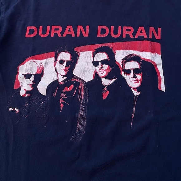 Duran Duran Future Past USA Canada 2021 Tour T Shirt Navy Blue Size Men’s Medium - Picture 2 of 6